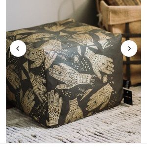 Moss & Gold Oracle Soft Ottoman - EUC 🔮✨